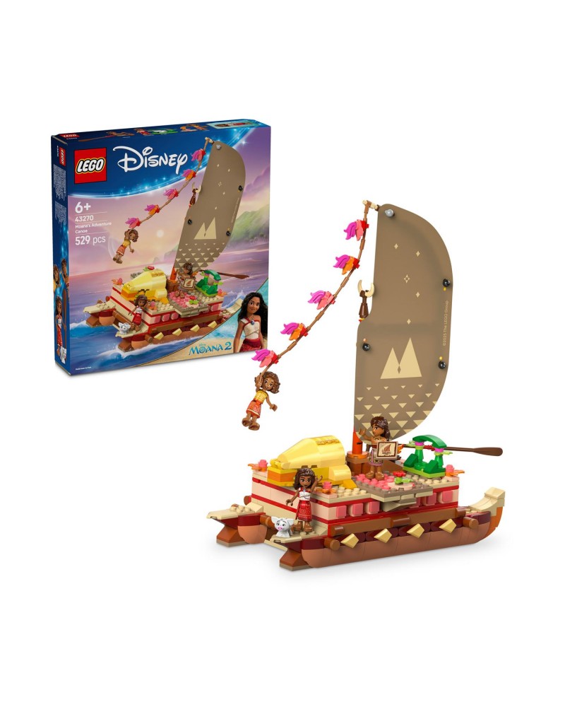 LEGO® Disney: Moana’s Adventure Canoe (43270)