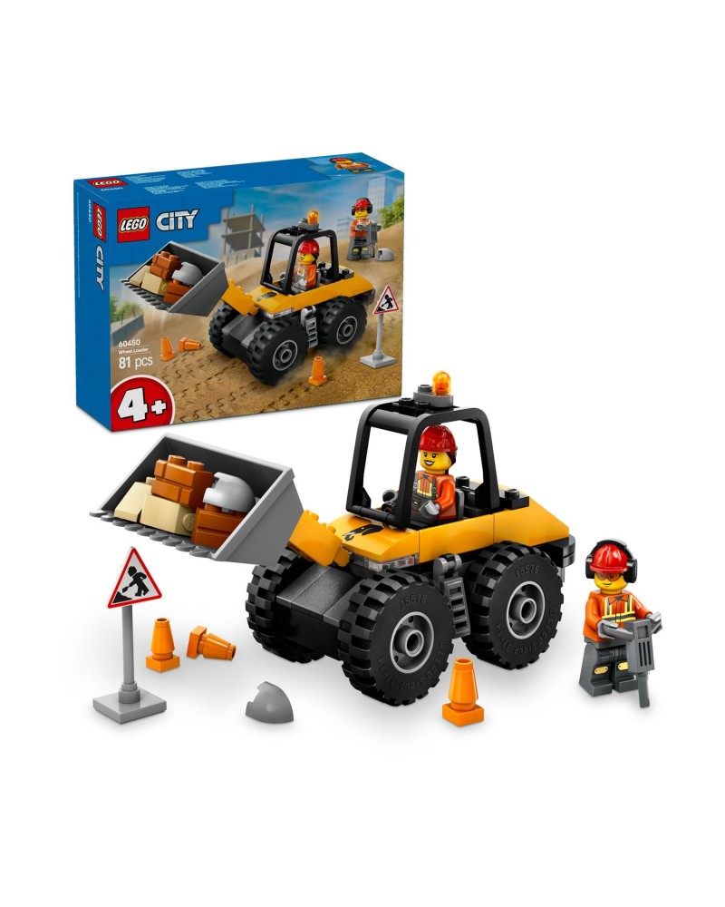 LEGO® City: Yellow Construction Wheel Loader (60450)