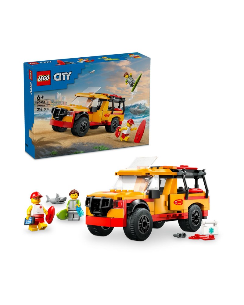 LEGO® City: Lifeguard Beach Rescue Truck (60453)