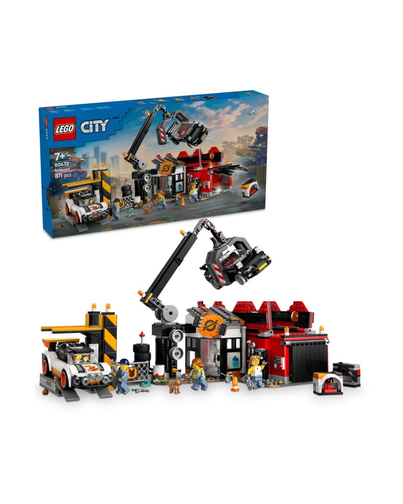 LEGO® City: Scrapyard with Cars (60472)