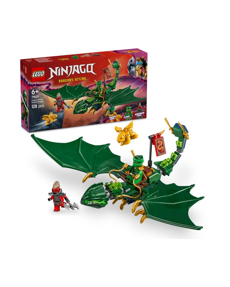 LEGO® NINJAGO®: Lloyd’s Green Forest Dragon (71829)