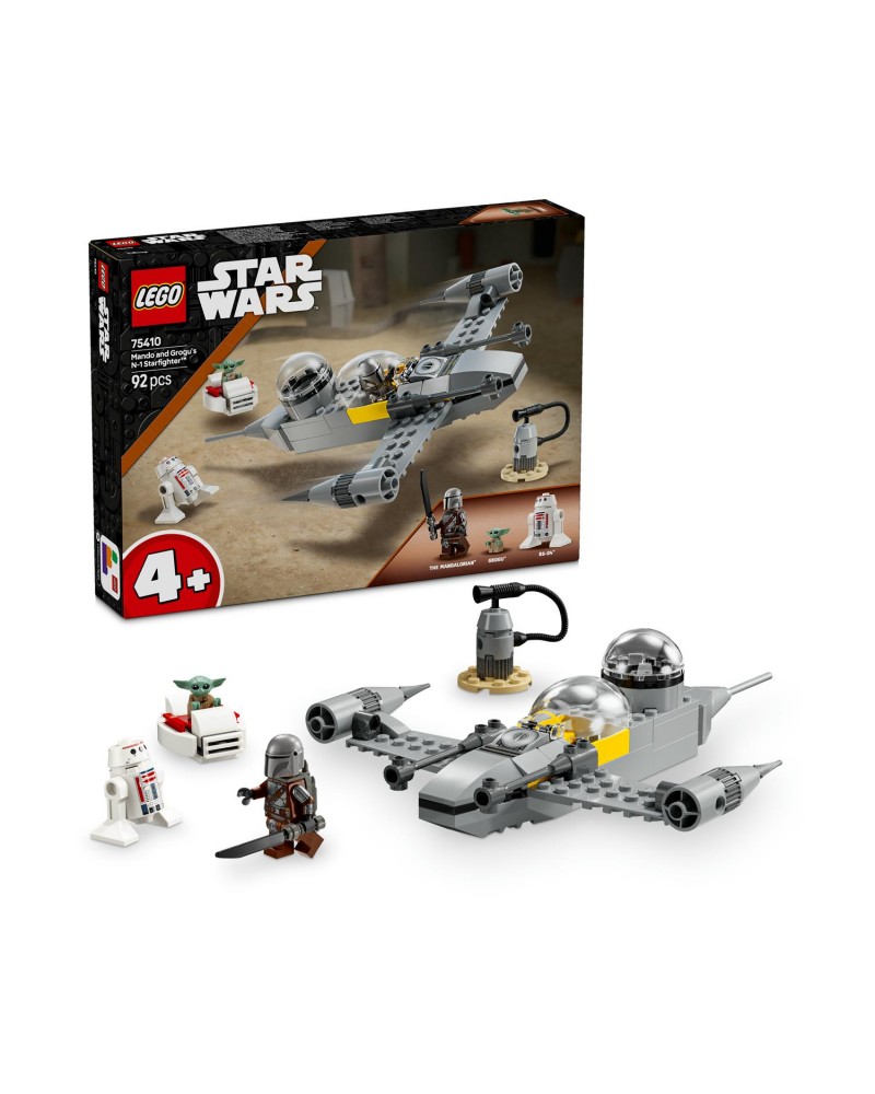 LEGO® Star Wars™: Mando and Grogu’s N-1 Starfighter™ (75410)