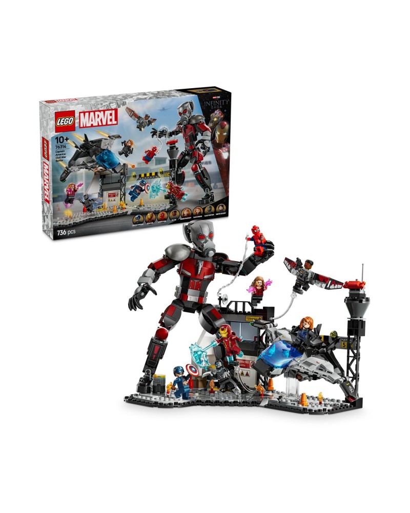 LEGO® Marvel: The Infinity Saga - Captain America: Civil War Action Battle (76314)