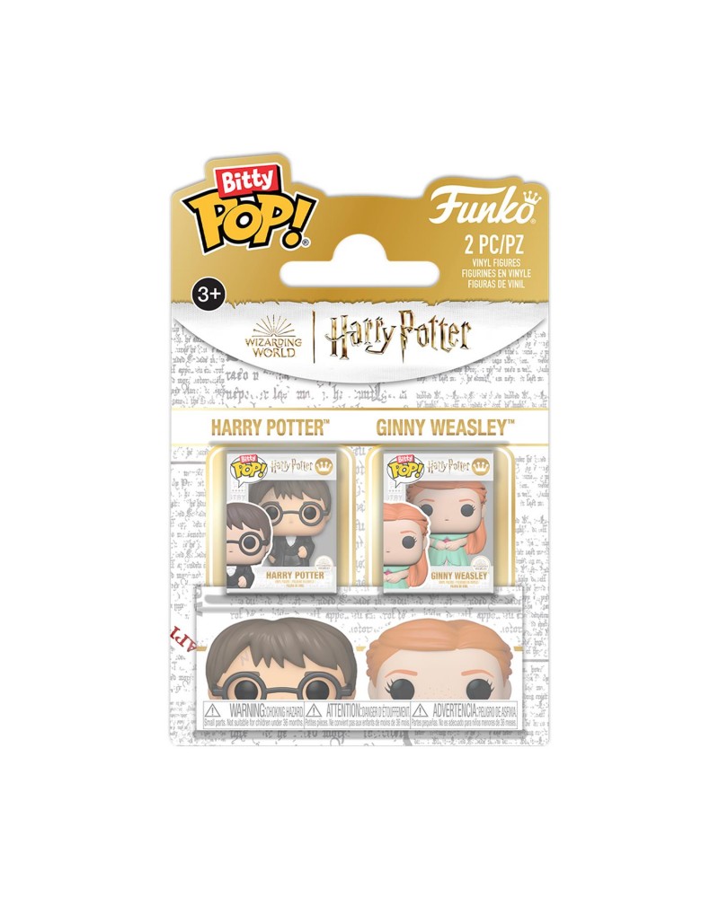Funko Bitty Pop! 2-Pack: Harry Potter - Harry Potter &amp; Ginny Weasley Vinyl Figures