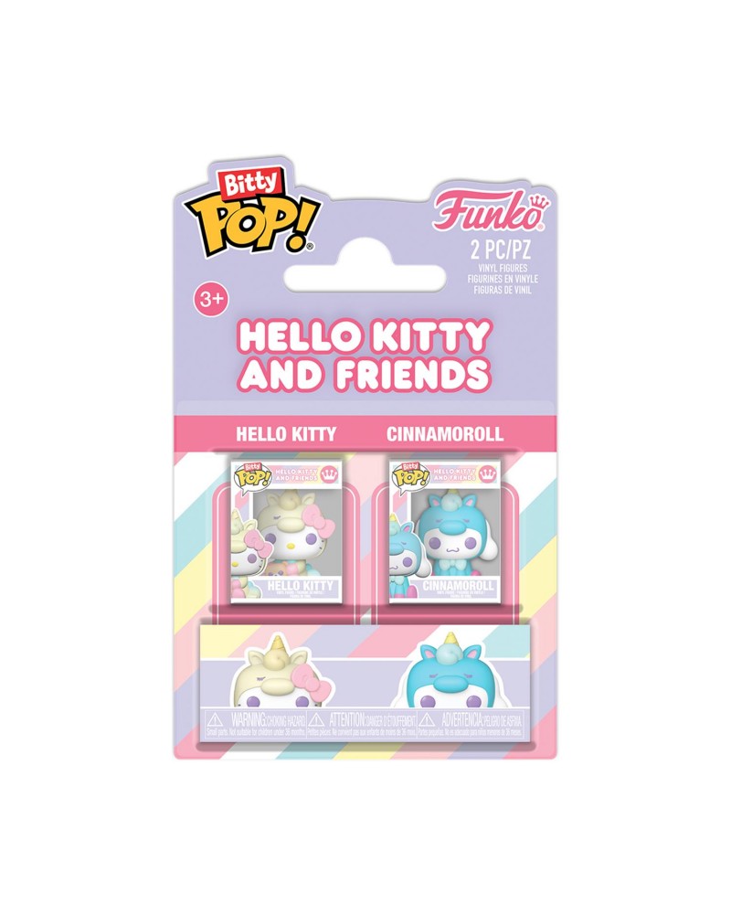 Funko Bitty Pop! 2-Pack: Hello Kitty &amp; Friends - Hello Kitty &amp; Cinnamoroll Vinyl Figures