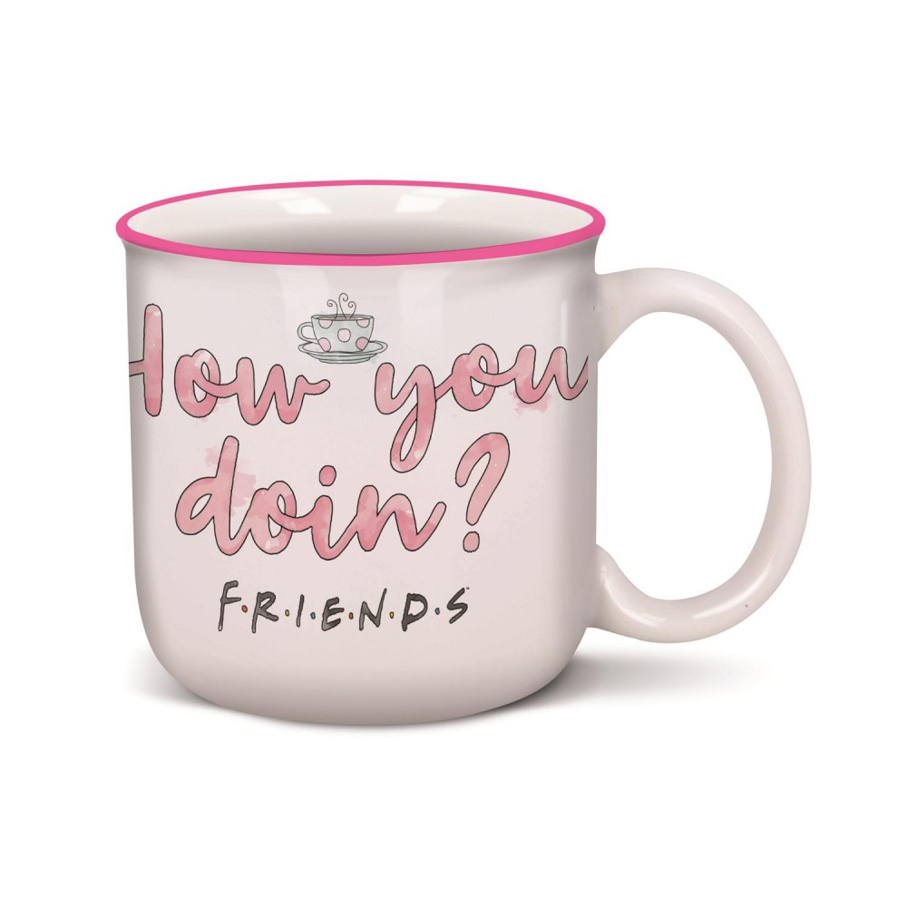 Stor: Friends On A Break - Young Adult Breakfast Mug In Gift Box  (415ml) (6638)