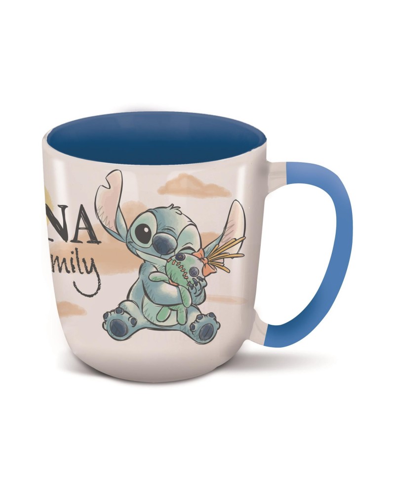 Stor: Stitch &amp; Angel Ohana Dnls - Young Adult Ceramic Elite Mug In Gift Box (385ml) (94722)