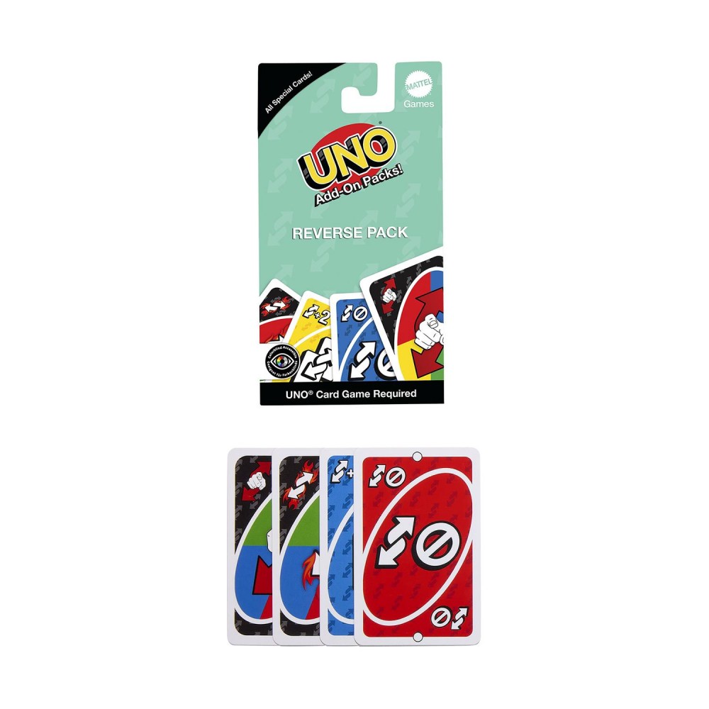 Mattel UNO® :Add-On Packs Reverse Pack (JCV56)