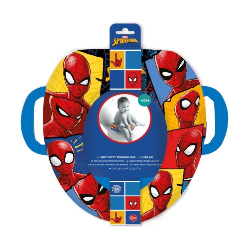 Stor: Spiderman City - Offset Mini WC With Handles