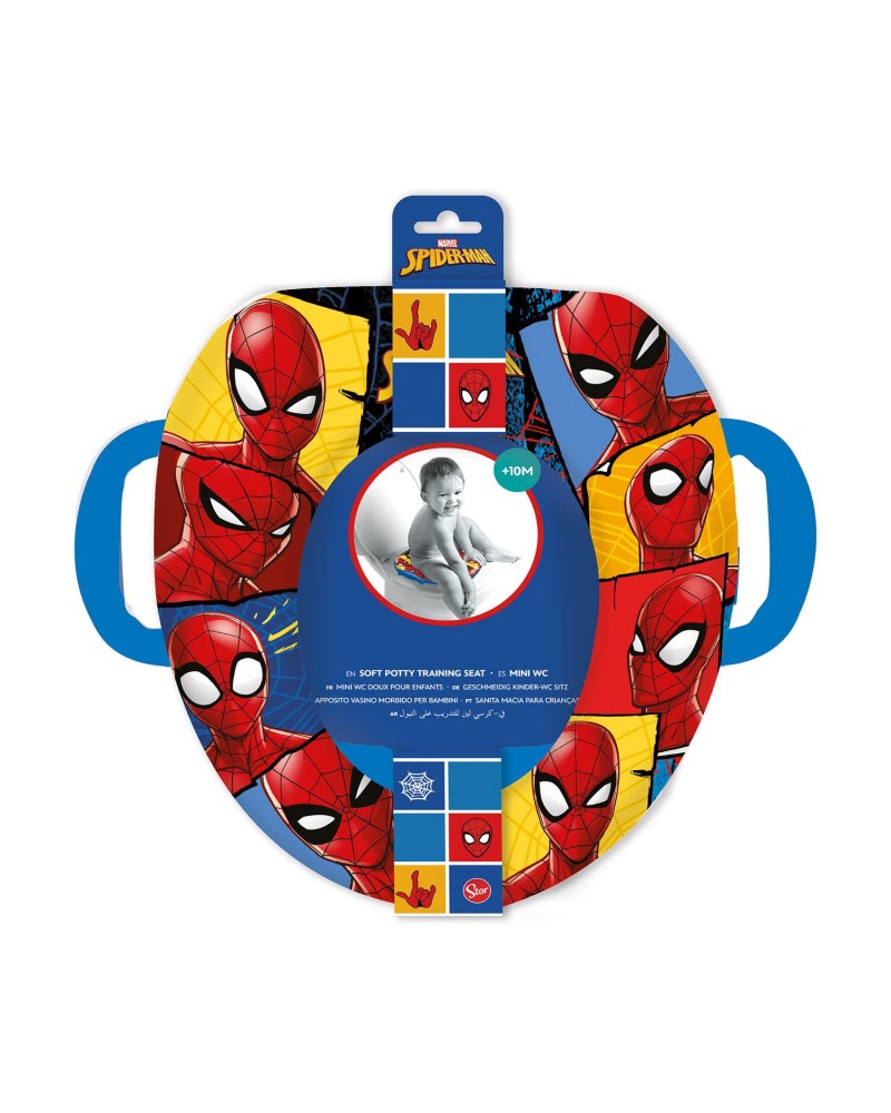 Stor: Spiderman City - Offset Mini WC With Handles