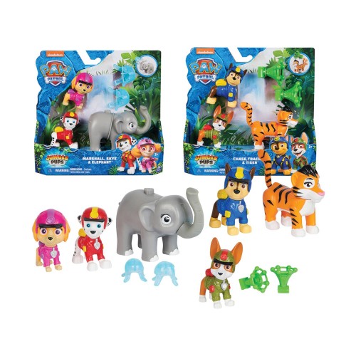 Spin Master Paw Patrol: Jungle Pups - Chase,Tracker &amp; Tiger Figures (20143982)