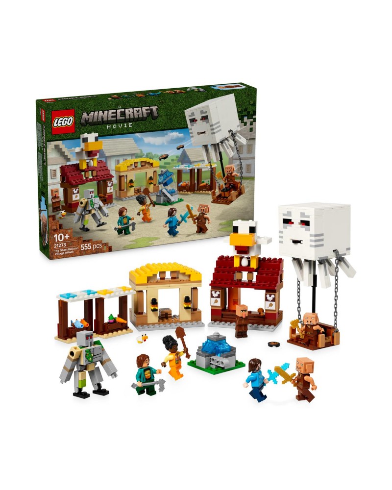 LEGO® Minecraft: The Ghast Balloon Village Attack  (21273)