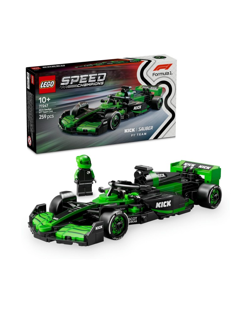 LEGO® Speed Champions: Kick Sauber F1® Team C44 Race Car (77247)