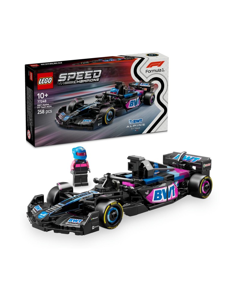 LEGO® Speed Champions: Bwt Alpine F1® Team A524 Race Car (77248)