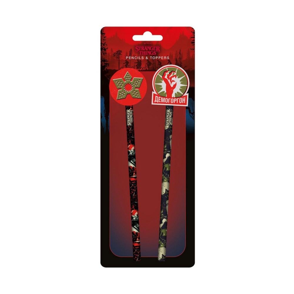 Pyramid: Stranger Things 4 - Demogorgons Pencil &amp; Toppers (SR73808)