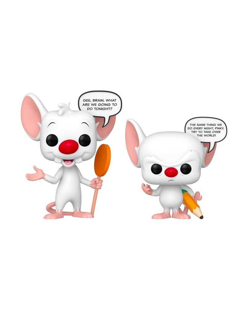 Funko Pop! 2-Pack Sayings: Pinky &amp; The Brain (Glows in The Dark) #Vinyl Figures