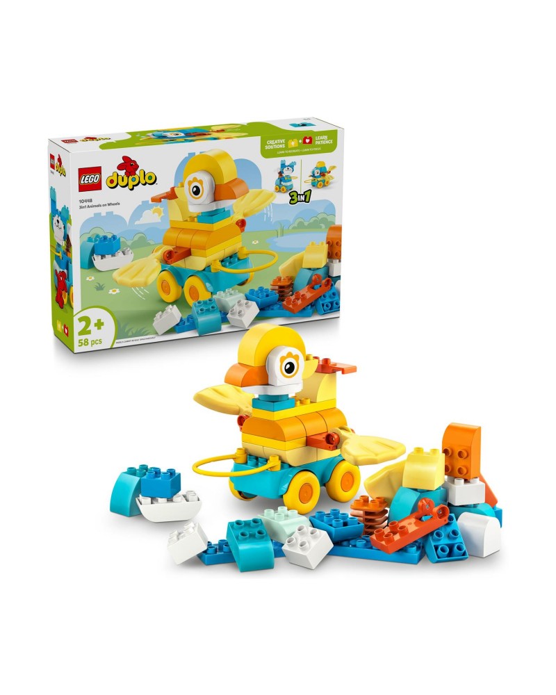 LEGO® DUPLO® Town: 3in1 Animals on Wheels (10448)