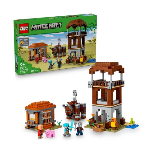 LEGO® Minecraft®: The Pillager Outpost and Ravager (21278)