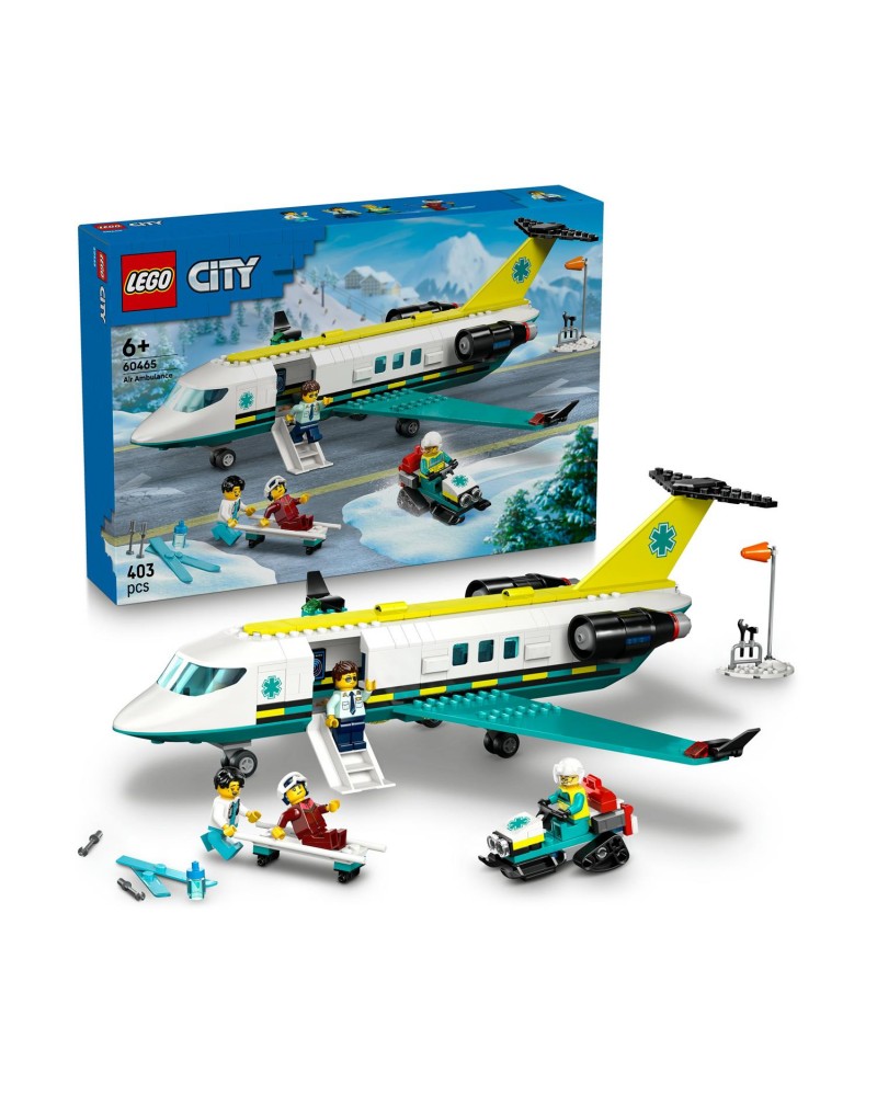 LEGO® City: Emergency Air Ambulance Plane (60465)