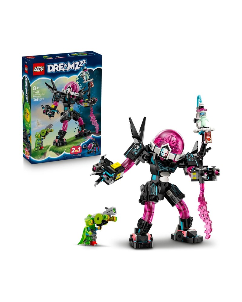 LEGO® DREAMZzz™: Mateo vs. Cyber Brain Mech (71495)