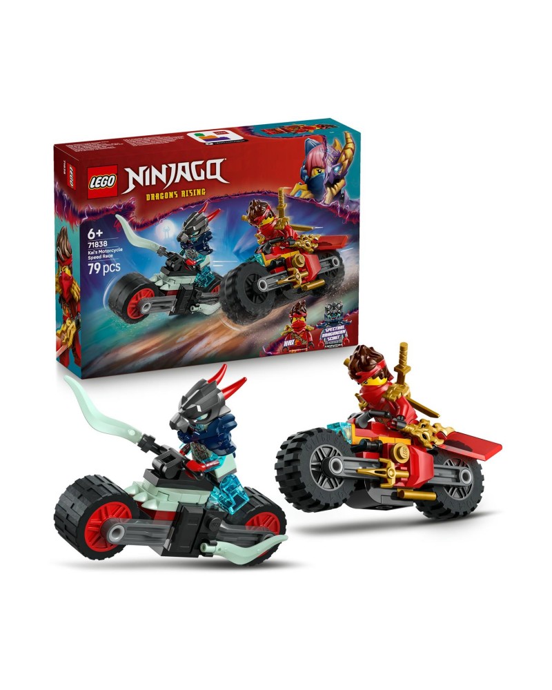 LEGO® NINJAGO®: Kai’s Motorcycle Speed Race (71838)