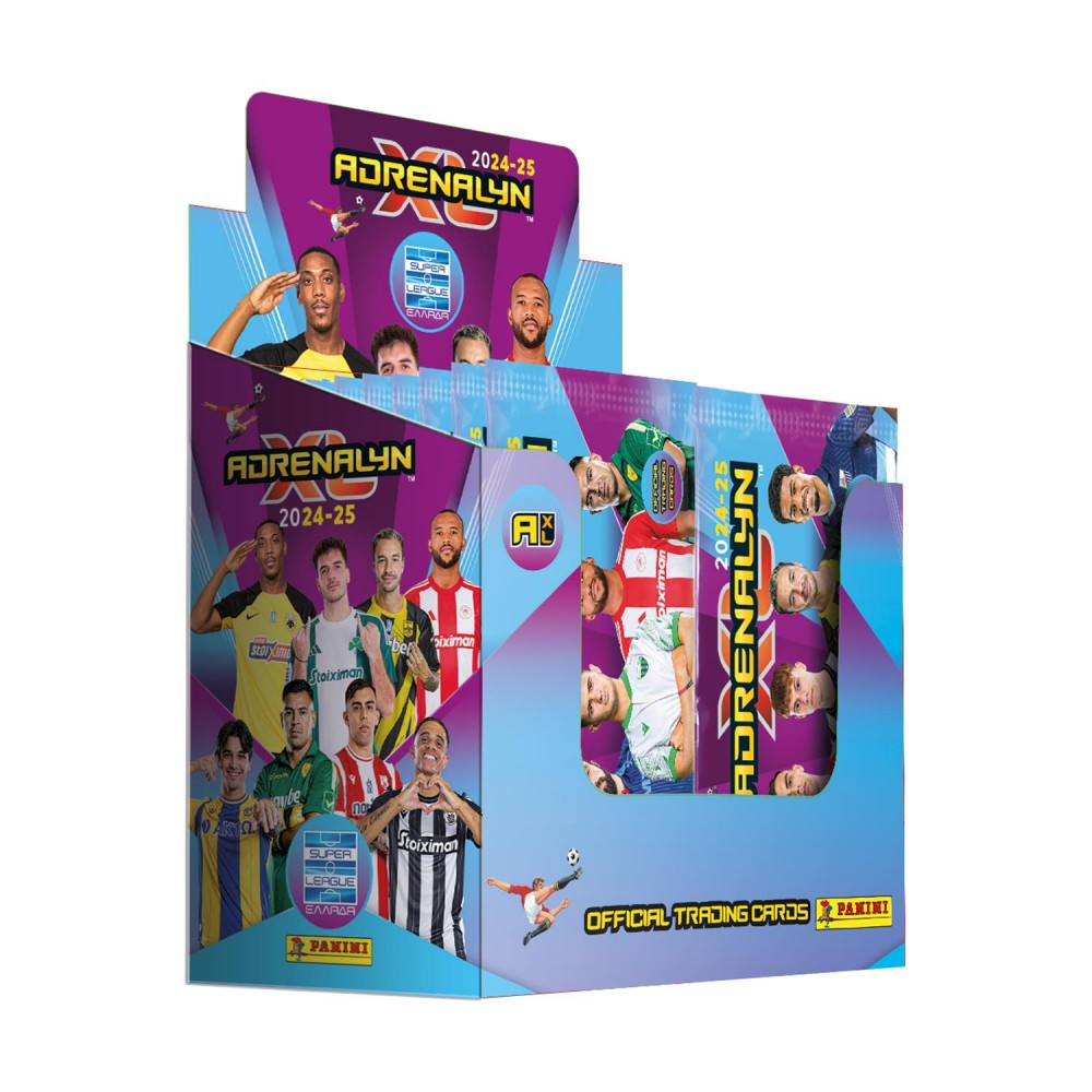 PANINI SUPERLEAGUE 2025 ADRENALYN ΦΑΚΕΛΑΚΙ ΜΕ ΚΑΡΤΕΣ 