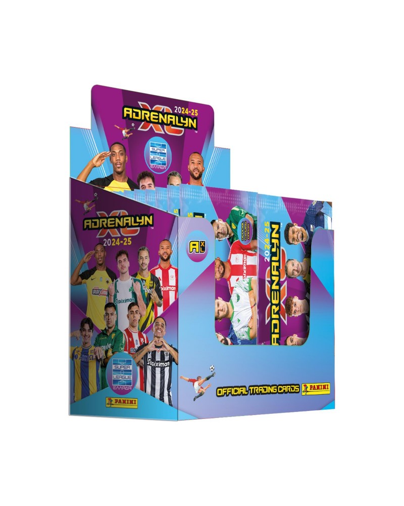 PANINI SUPERLEAGUE 2025 ADRENALYN ΦΑΚΕΛΑΚΙ ΜΕ ΚΑΡΤΕΣ 