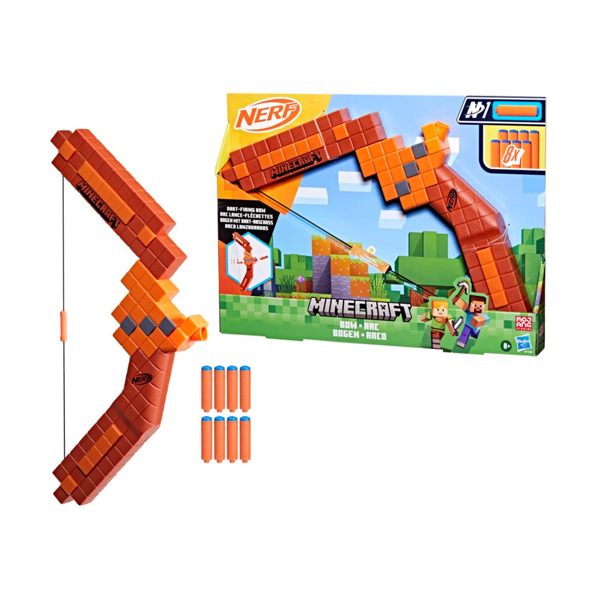 Hasbro Nerf: Minecraft Bow (G1120) - ToyCity Online e-shop