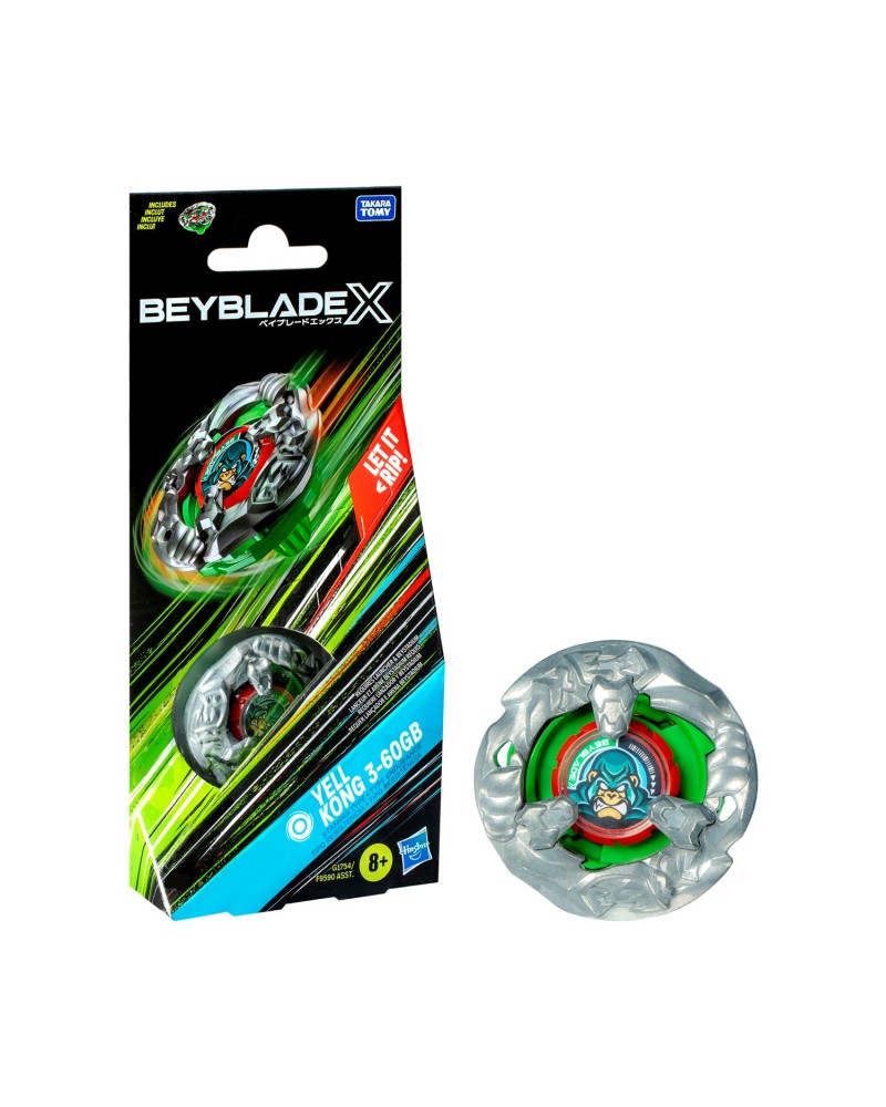 Hasbro Bey Blade X: Booster Single Top - Yell Kong (G1754)