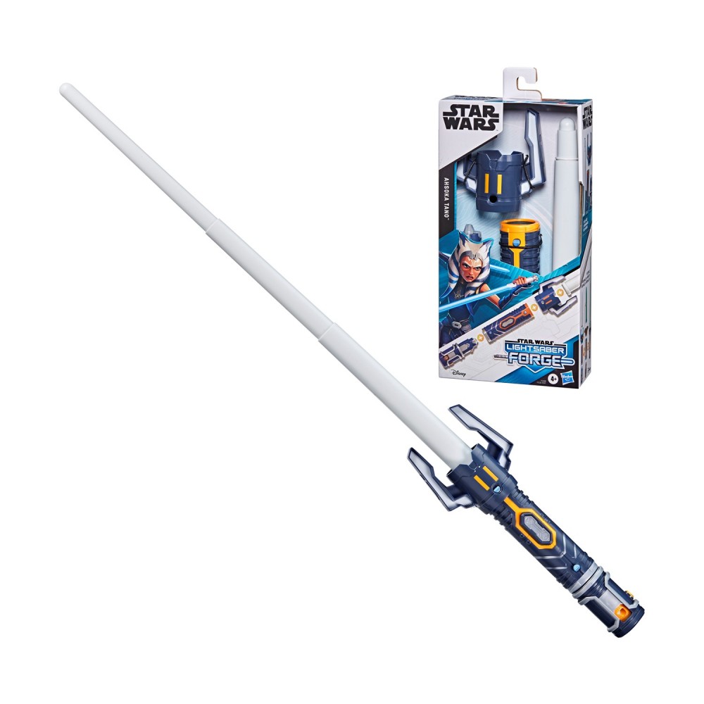 Hasbro Disney: Star Wars Lightsaber Forge - Ahsoka Tano Extendable White Lightsaber (F1159)
