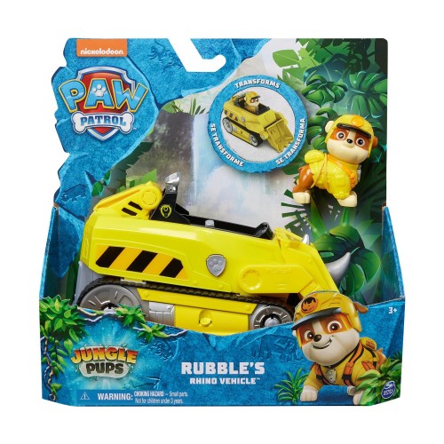 Spin Master Paw Patrol: Jungle Pups - Rubble's Rhino Vehicle (20143427)