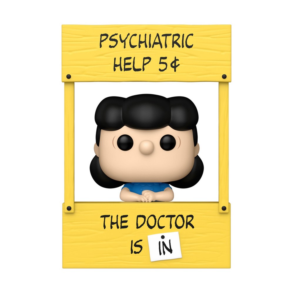 Funko Pop! Plus: Peanuts - Lucy (Psychiatric Booth) #2095 Vinyl Figure