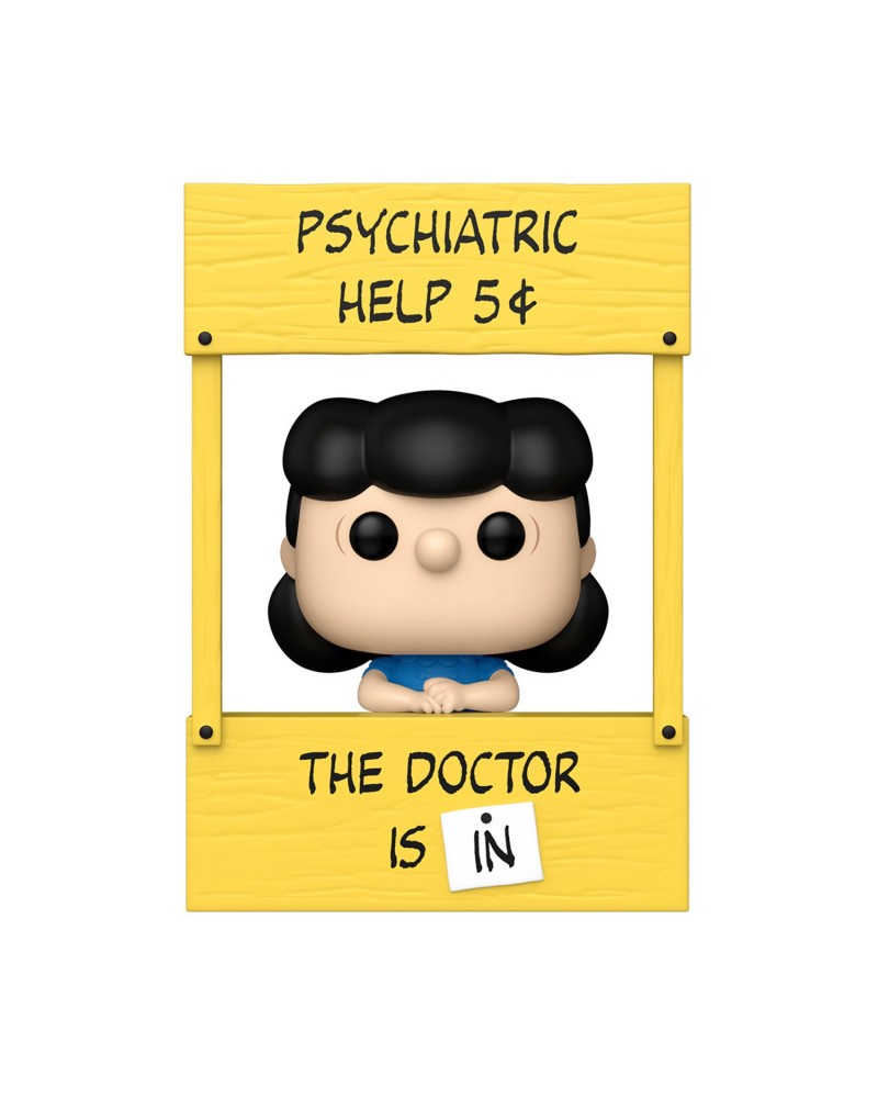Funko Pop! Plus: Peanuts - Lucy (Psychiatric Booth) #2095 Vinyl Figure