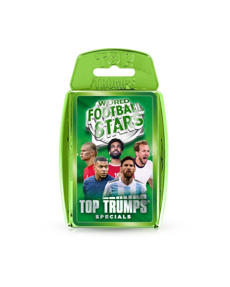 Winning Moves: Top Trumps - World Football Stars TT Premium Plastic Case (English Language) (WM04533-EN1-6)