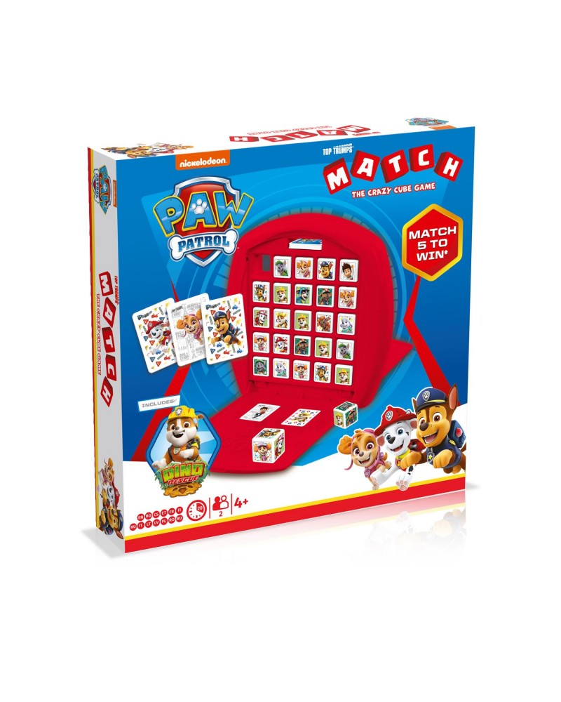 Winning Moves: Top Trumps Match - Paw Patrol (English Language) (WM01346-ML1-6)