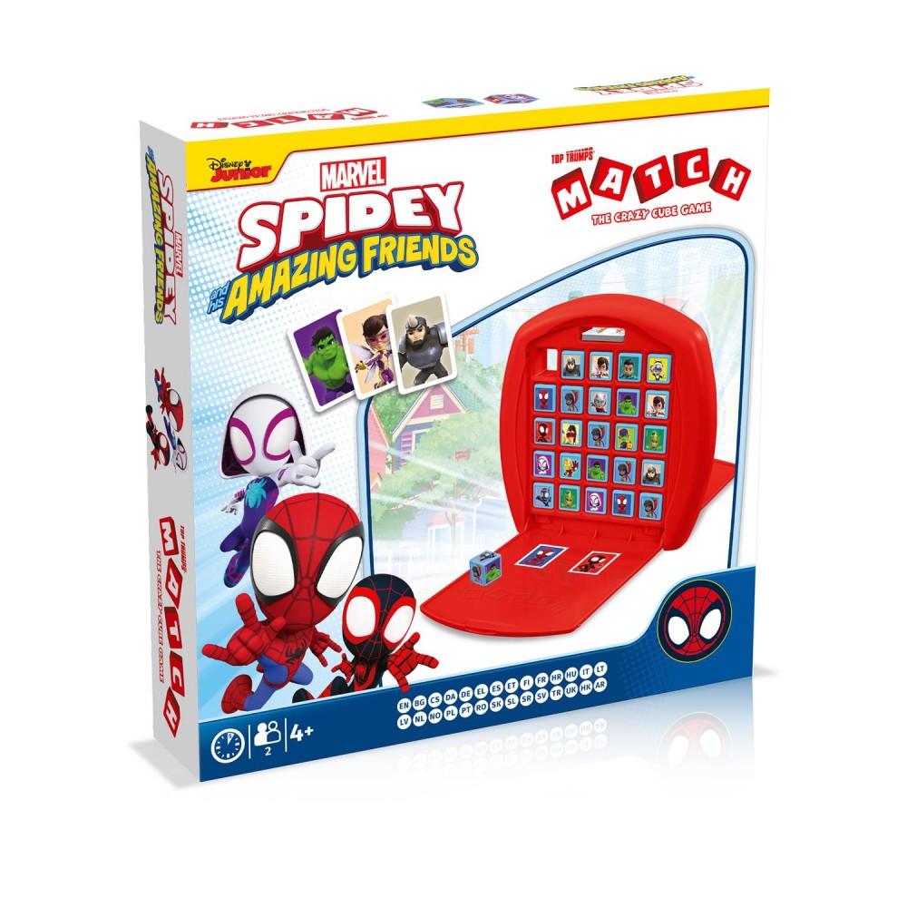 Winning Moves: Top Trumps Match - Spidey &amp; Friends (English Language) (WM04798-ML1-6)