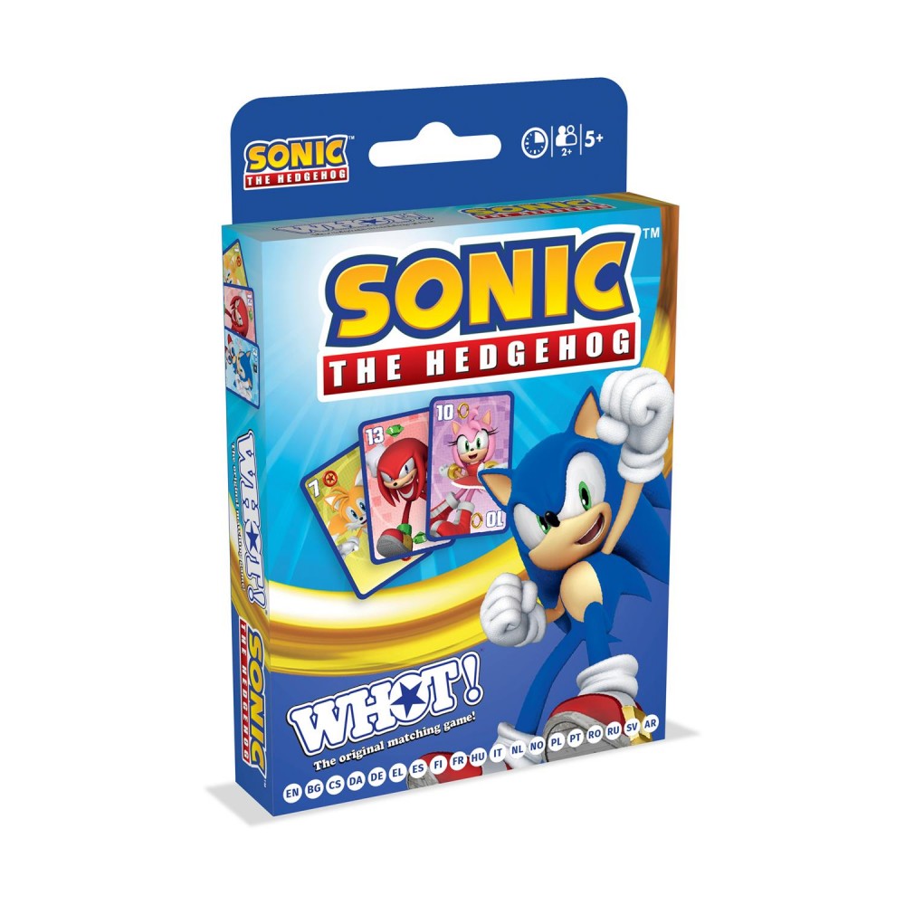 Winning Moves: Whot - Sonic the Hedgehog (English Language) (WM04309-ML1-12)