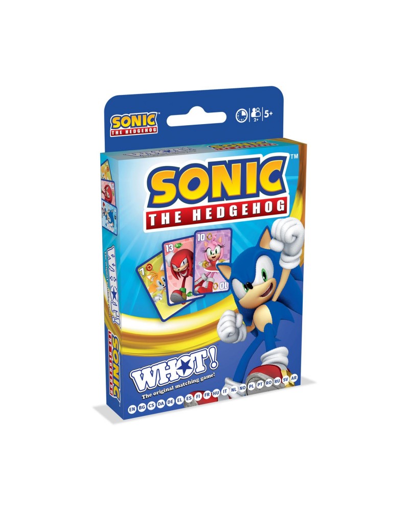 Winning Moves: Whot - Sonic the Hedgehog (English Language) (WM04309-ML1-12)
