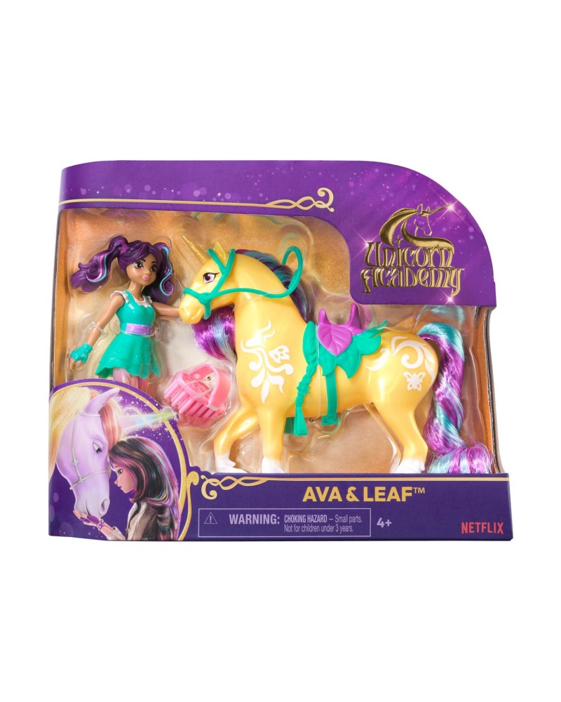 Unicorn Academy: Ava & Leaf - Doll & Unicorn (20149004)