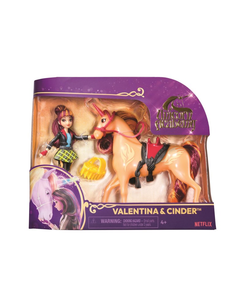 Unicorn Academy: Valentina & Cinder - Doll & Unicorn (20149008)