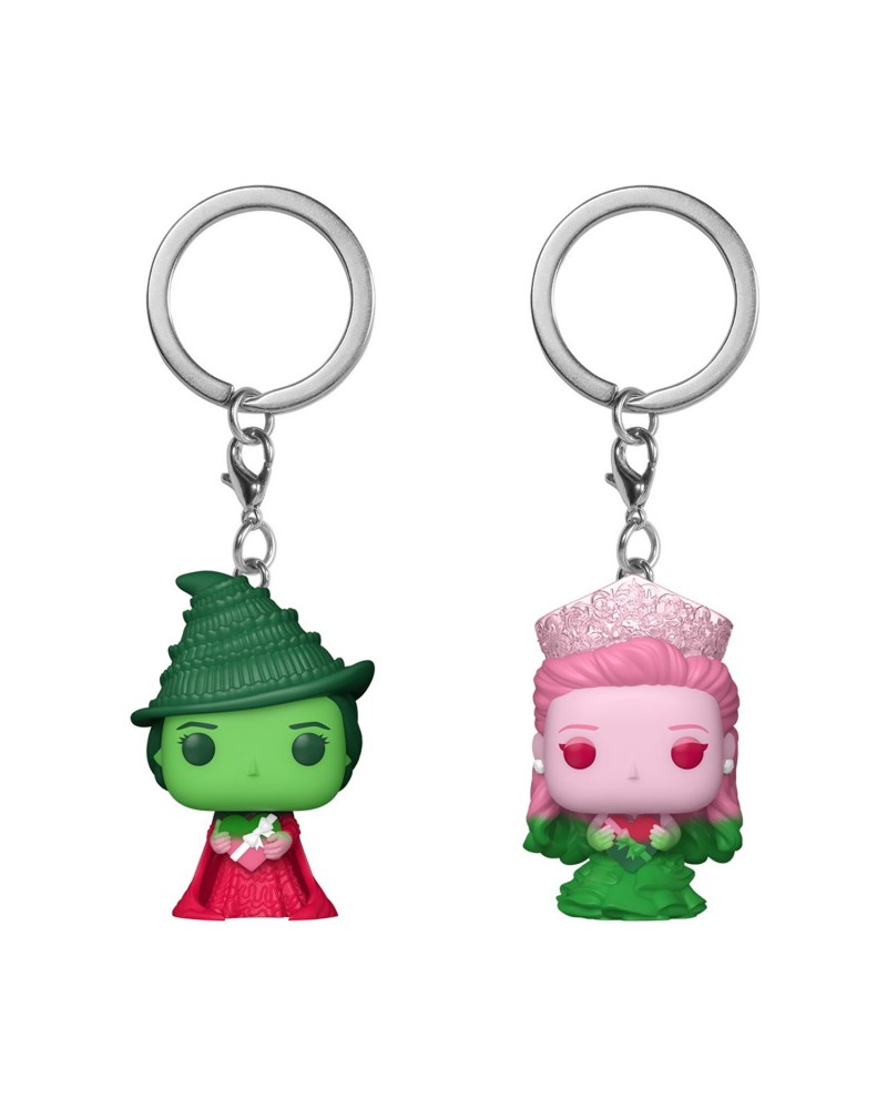 Funko Pocket Pop! 2-Pack: Wicked - Glinda &amp; Elphaba (Ombre) Vinyl Figure Keychains