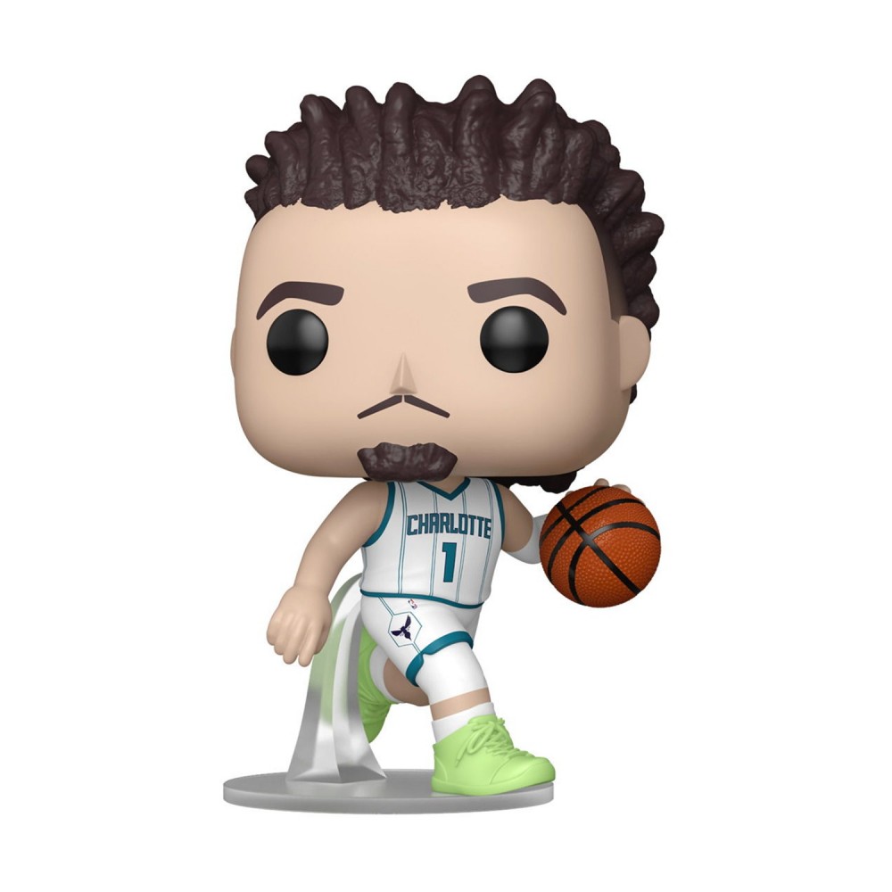 Funko Pop! Basketball: Charlotte Hornets - Lamelo Ball (Association Edition Jersey) #228 Vinyl Figure