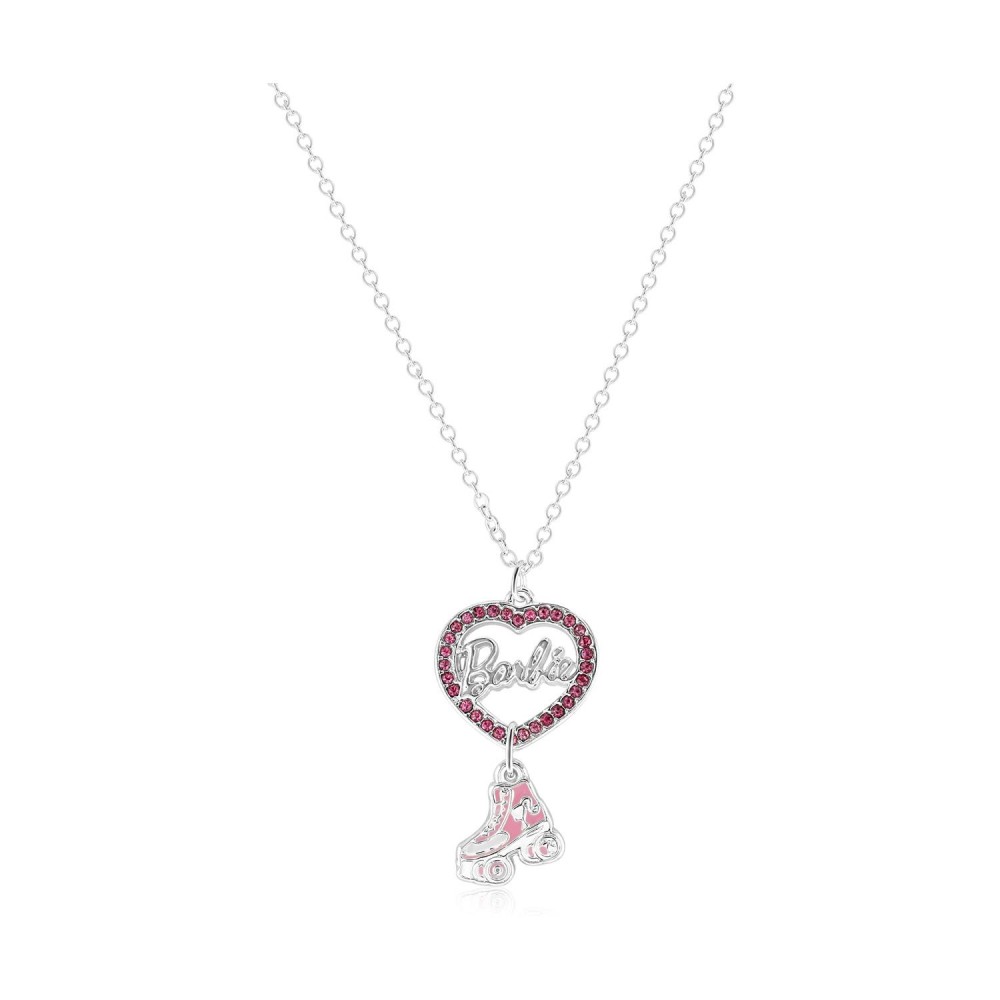 Carat Shop Barbie - Crystal Heart and Roller Skate Necklace (BMN00004)