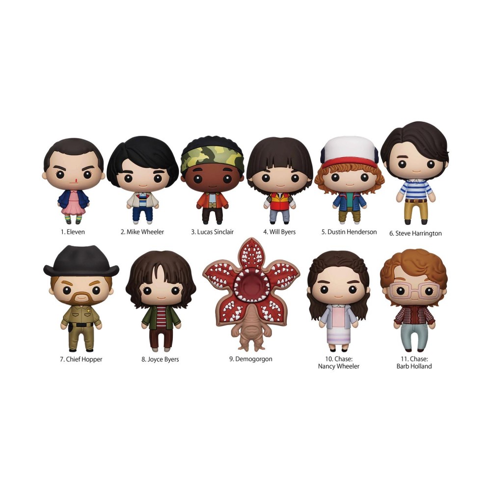 Monogram: Stranger Things (Series1) (Blind Bag/Random) 3D Foam Bag Clips Figures (32500)