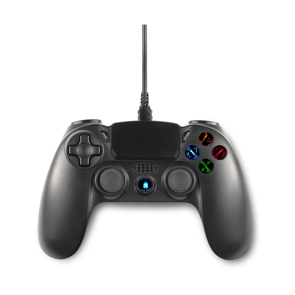 Spartan Gear - Hoplite 2 Wired Controller (compatible with PC and playstation 4) (colour: Black)