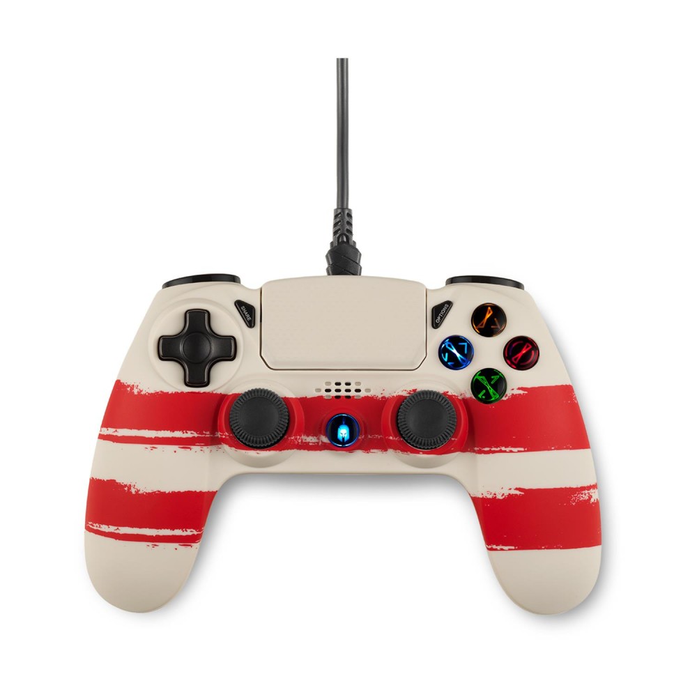 Spartan Gear - Hoplite 2 Wired Controller (compatible with PC and playstation 4) (colour: Redline)