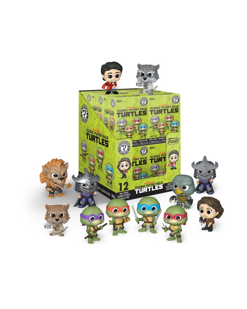 Funko Mystery Minis: The Teenage Mutant Ninja Turtles (Blind Box/Random) Vinyl Figures