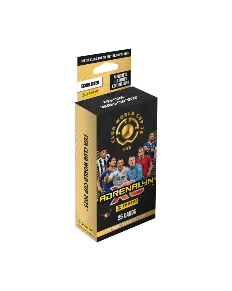 Panini: Fifa Club World Cup 2025 Adrenalyn - Ecoblister (4 Packs, 1 Limited Edition Card) (PA.BL.FC.225)