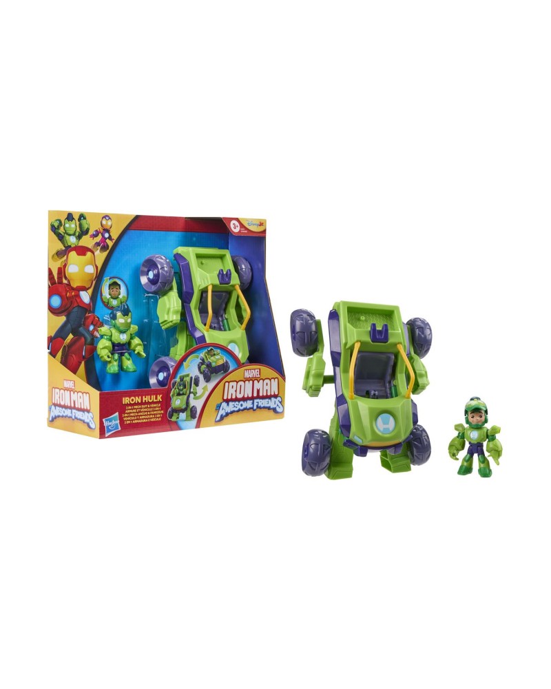 Hasbro Iron Man And His Awesome Friends: Vehicles And Playsets - Iron Hulk Mech (G1475)