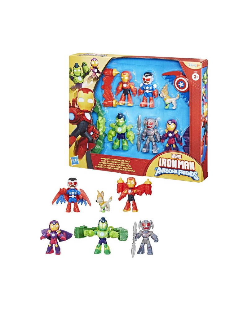 Hasbro Iron Man And His Awesome Friends: Figures - Armored Up Avengers Pack (G1255)